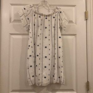 Summer off the shoulder dress